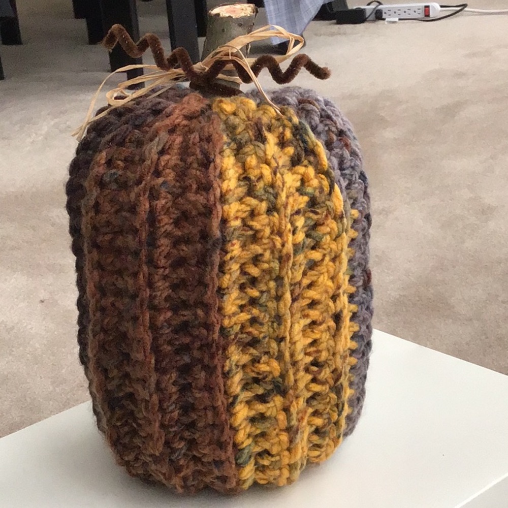 Multicolored Fall Pumpkin - Medium